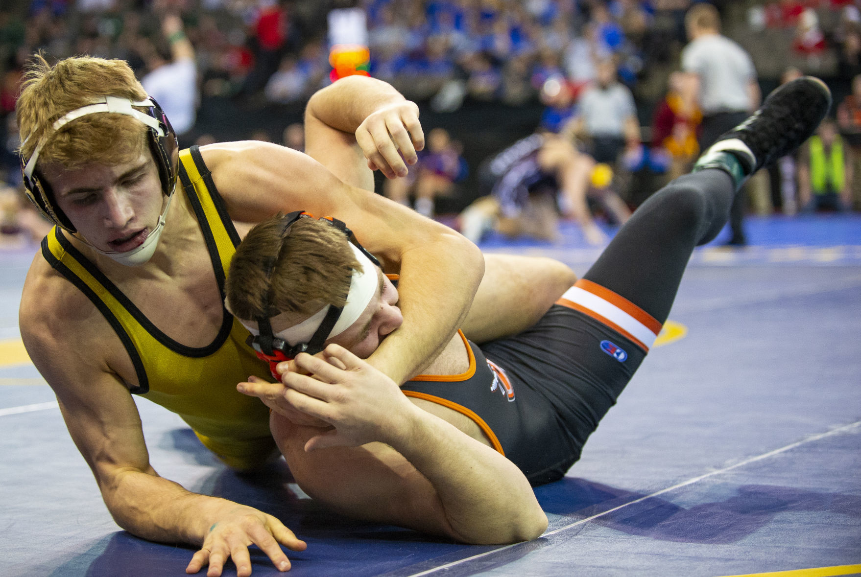 State wrestling semifinals, 2.15